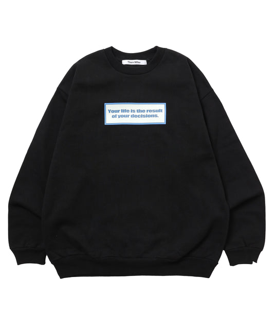 Message Sweat (15oz)_Black